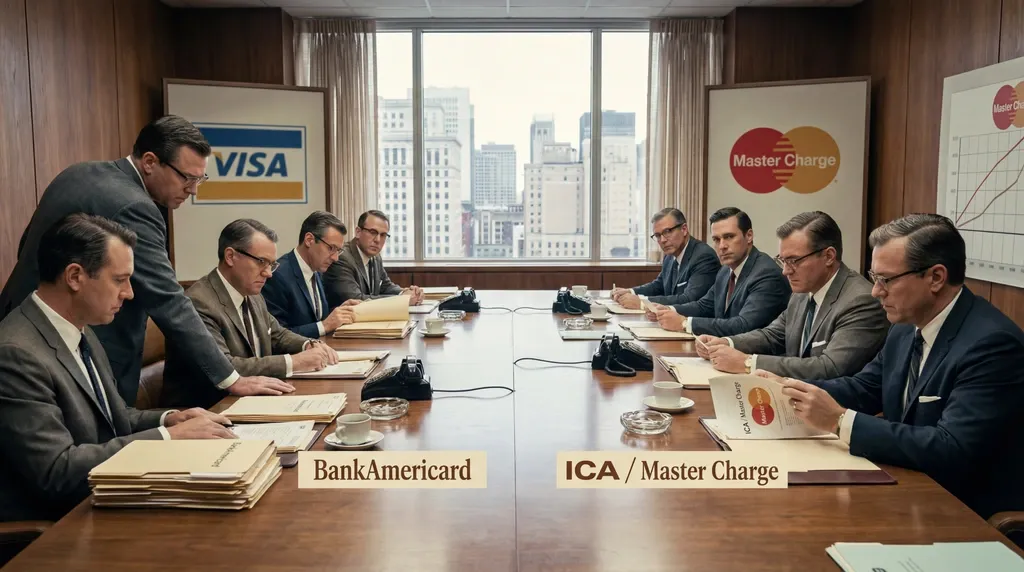 BankAmericard und ICA – Beginn der Bankenrivalität